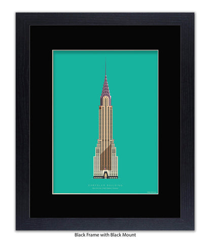 Chrysler Building New York Fred Birchal Art Print