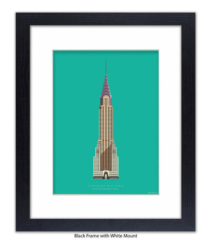 Chrysler Building New York Fred Birchal Art Print