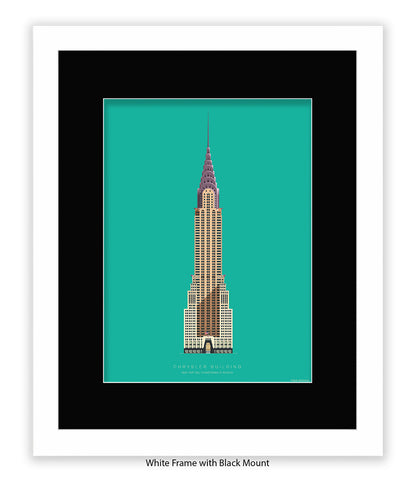 Chrysler Building New York Fred Birchal Art Print