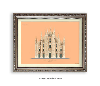 Duomo Di Milano - Fred Birchal Art Print
