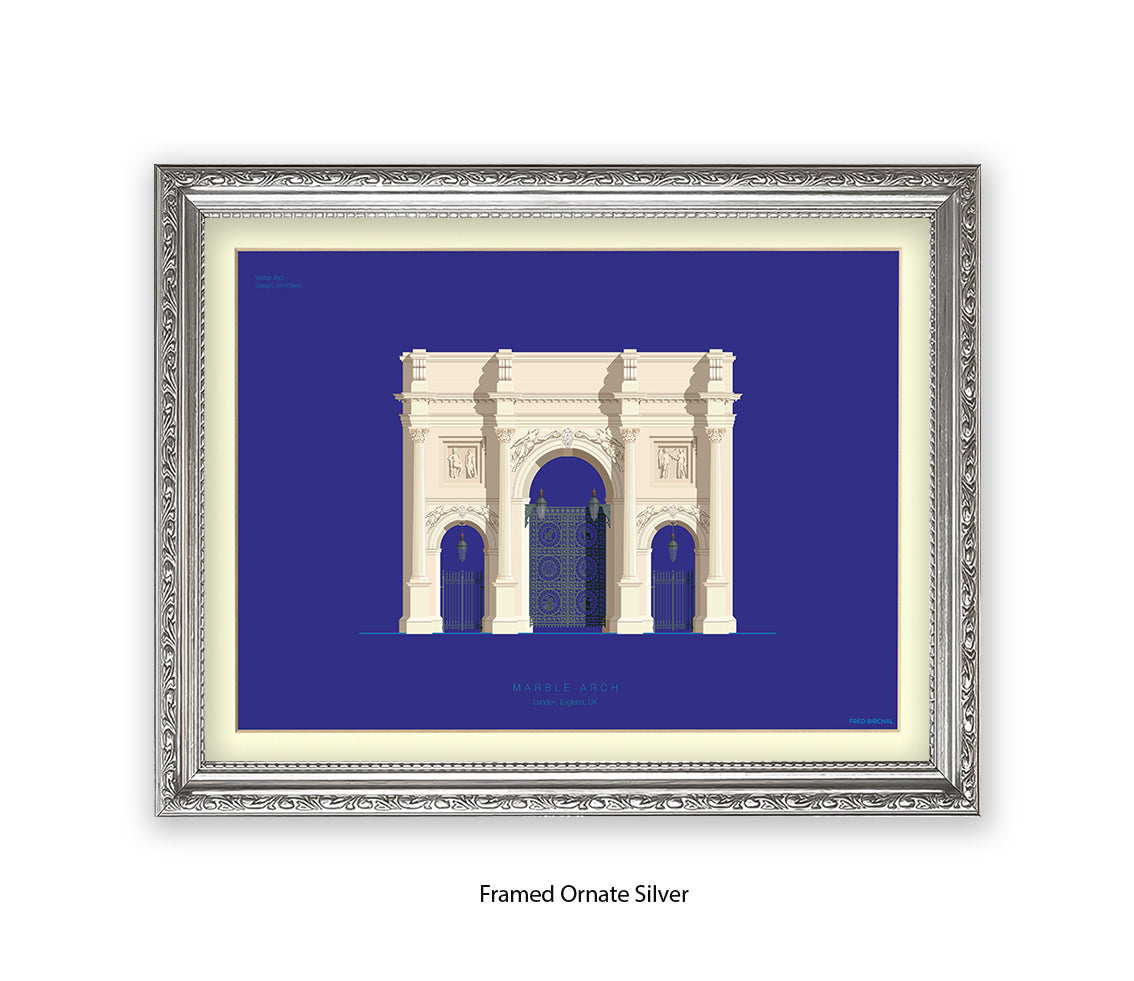 Marble Arch - London - Fred Birchal Art Print
