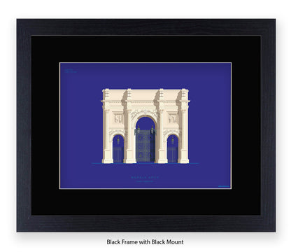 Marble Arch - London - Fred Birchal Art Print