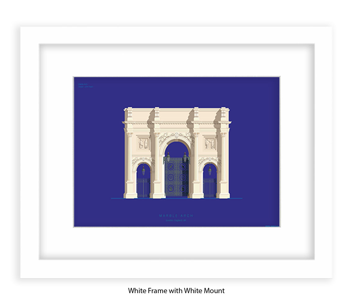 Marble Arch - London - Fred Birchal Art Print