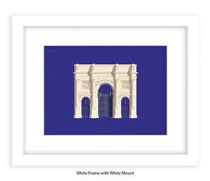 Marble Arch - London - Fred Birchal Art Print