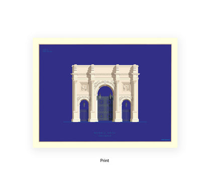 Marble Arch - London - Fred Birchal Art Print