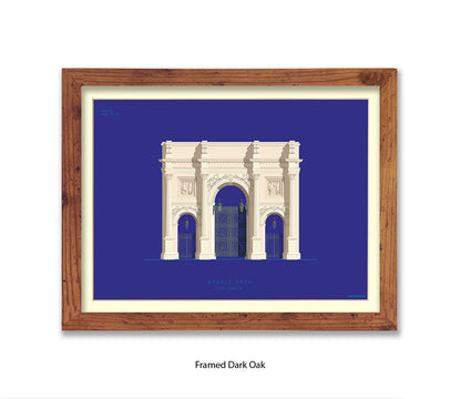 Marble Arch - London - Fred Birchal Art Print