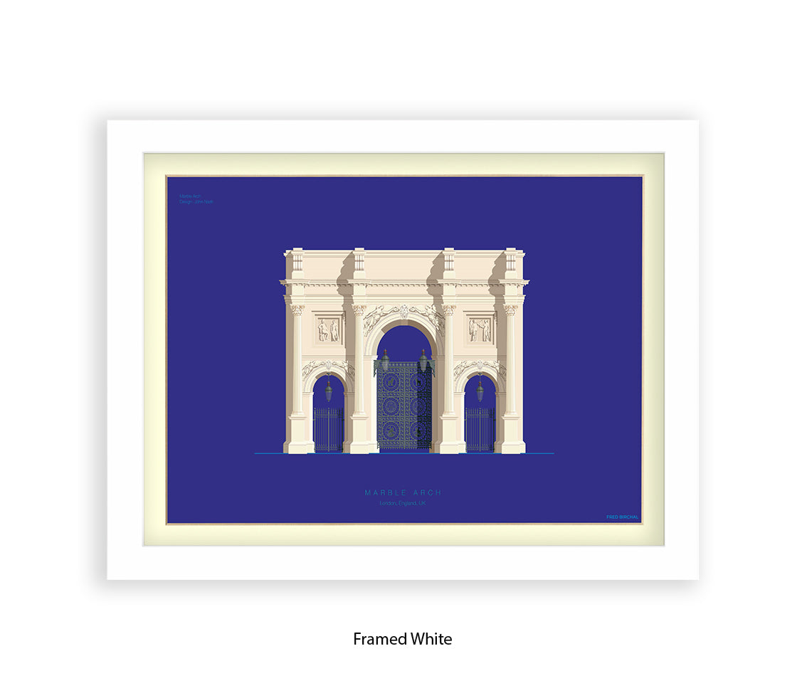 Marble Arch - London - Fred Birchal Art Print