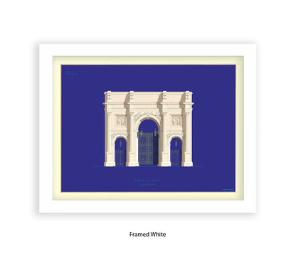 Marble Arch - London - Fred Birchal Art Print