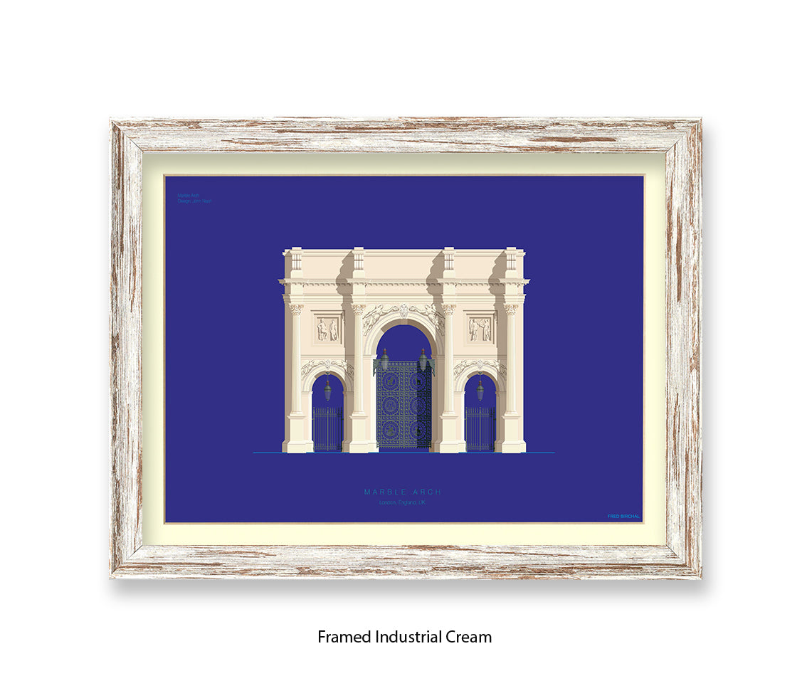 Marble Arch - London - Fred Birchal Art Print