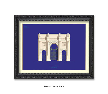 Marble Arch - London - Fred Birchal Art Print
