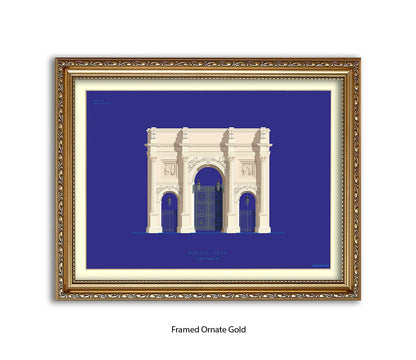 Marble Arch - London - Fred Birchal Art Print