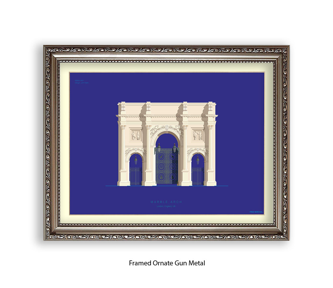 Marble Arch - London - Fred Birchal Art Print
