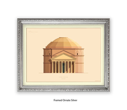 Pantheon - Rome - Fred Birchal Art Print