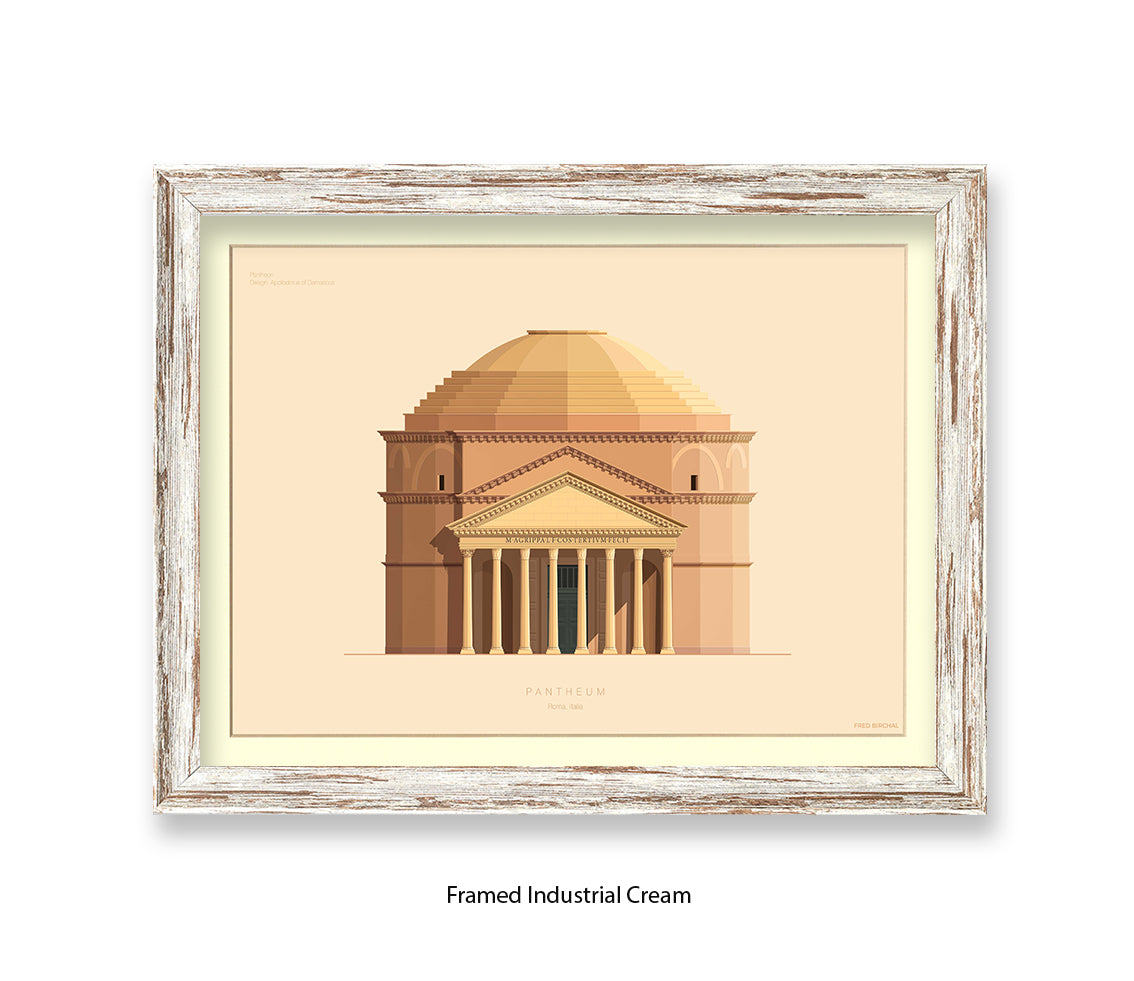 Pantheon - Rome - Fred Birchal Art Print