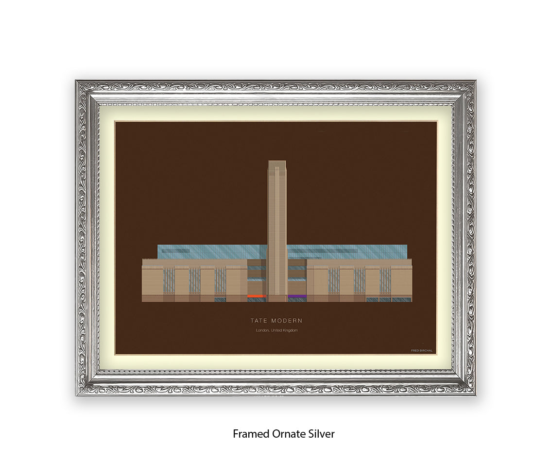 Tate Modern London England - Fred Birchal Art Print