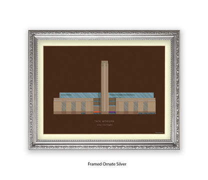 Tate Modern London England - Fred Birchal Art Print