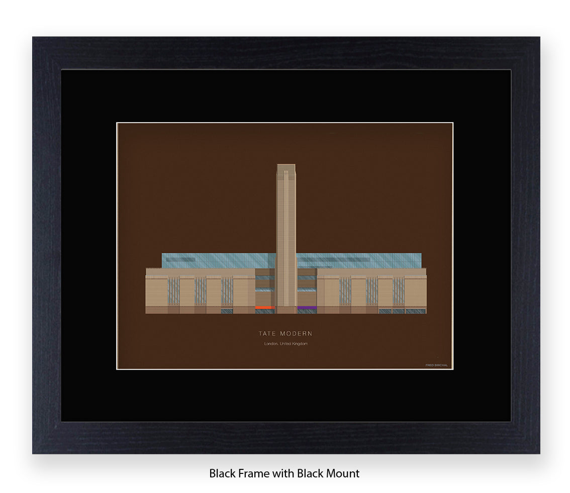 Tate Modern London England - Fred Birchal Art Print