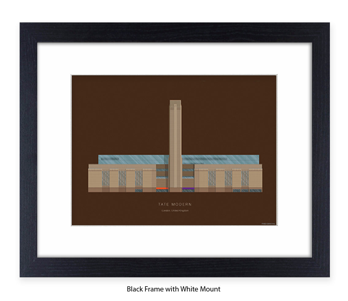Tate Modern London England - Fred Birchal Art Print