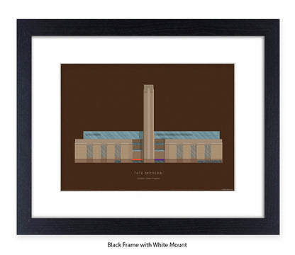 Tate Modern London England - Fred Birchal Art Print