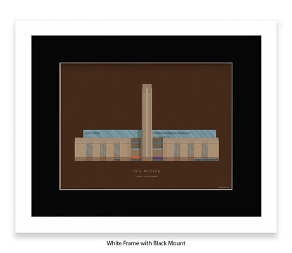Tate Modern London England - Fred Birchal Art Print