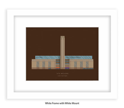 Tate Modern London England - Fred Birchal Art Print