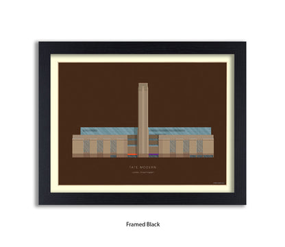 Tate Modern London England - Fred Birchal Art Print