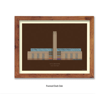 Tate Modern London England - Fred Birchal Art Print
