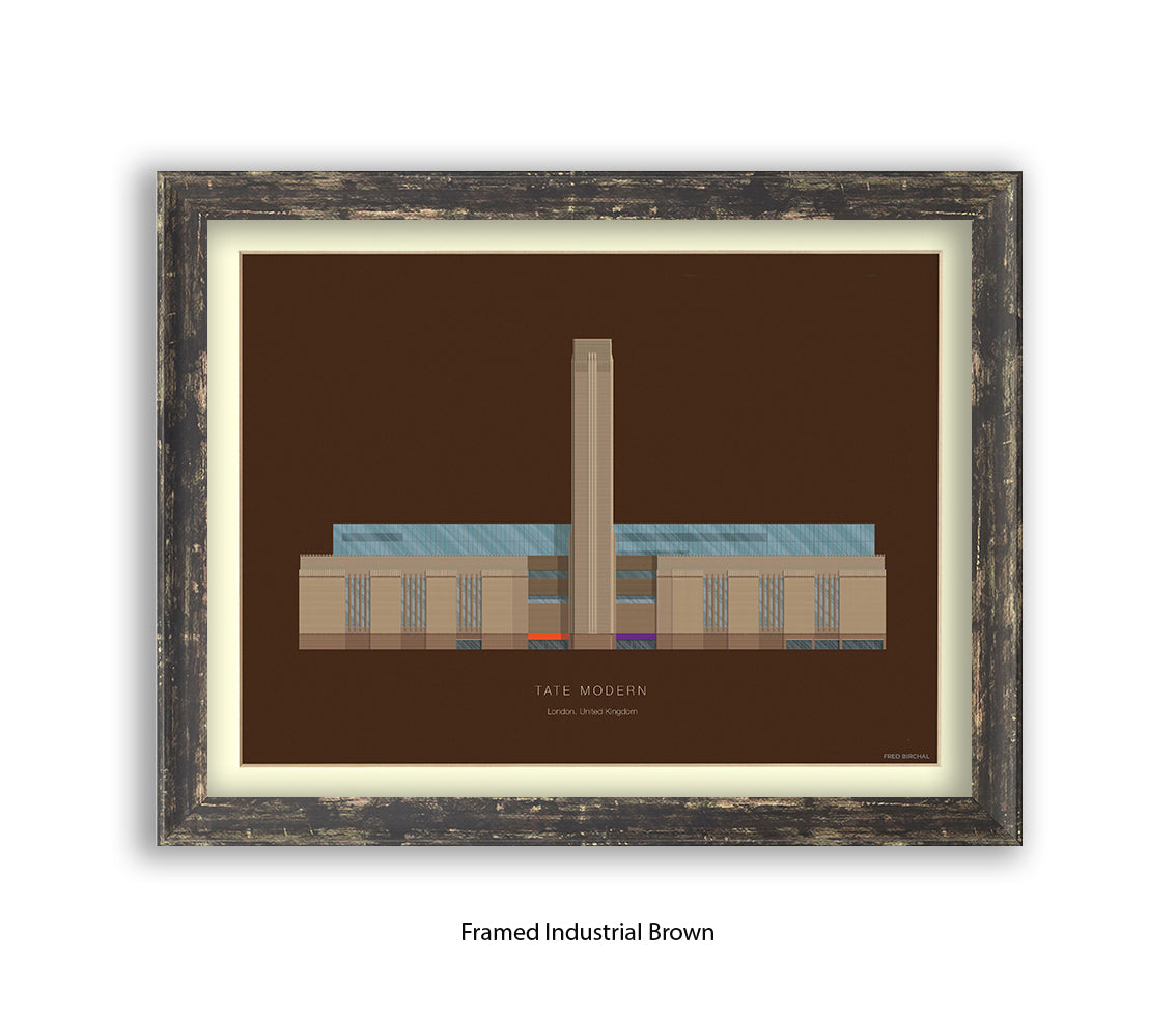 Tate Modern London England - Fred Birchal Art Print