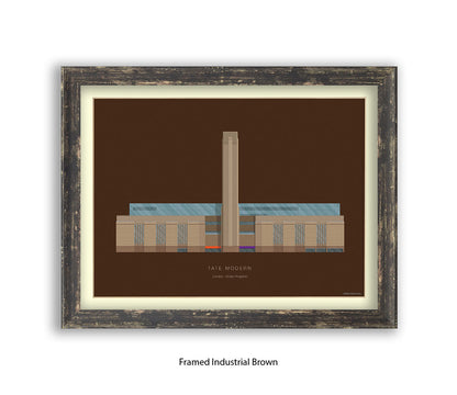 Tate Modern London England - Fred Birchal Art Print