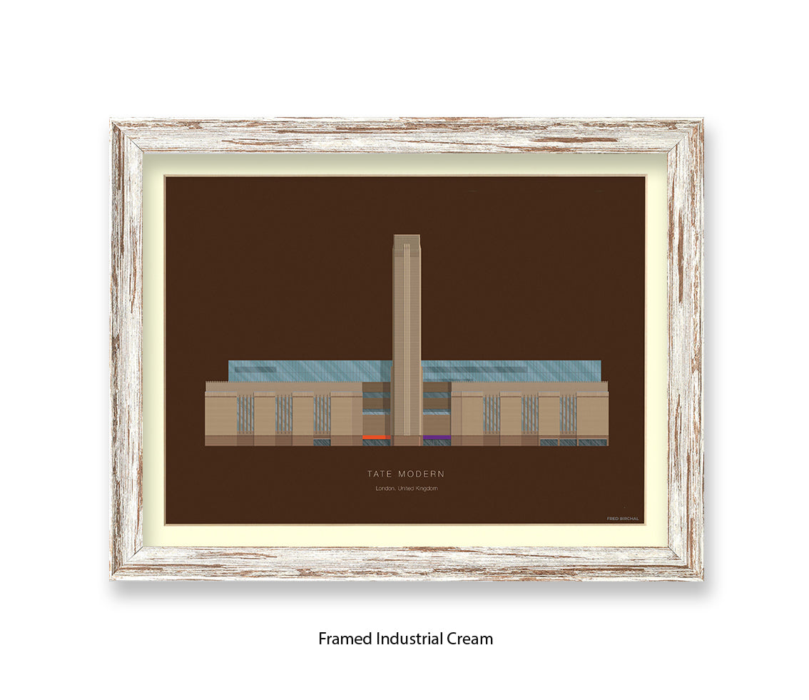 Tate Modern London England - Fred Birchal Art Print