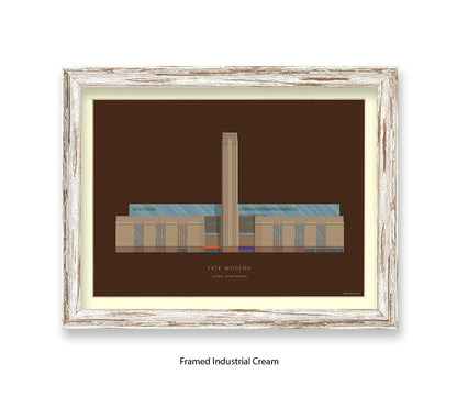 Tate Modern London England - Fred Birchal Art Print