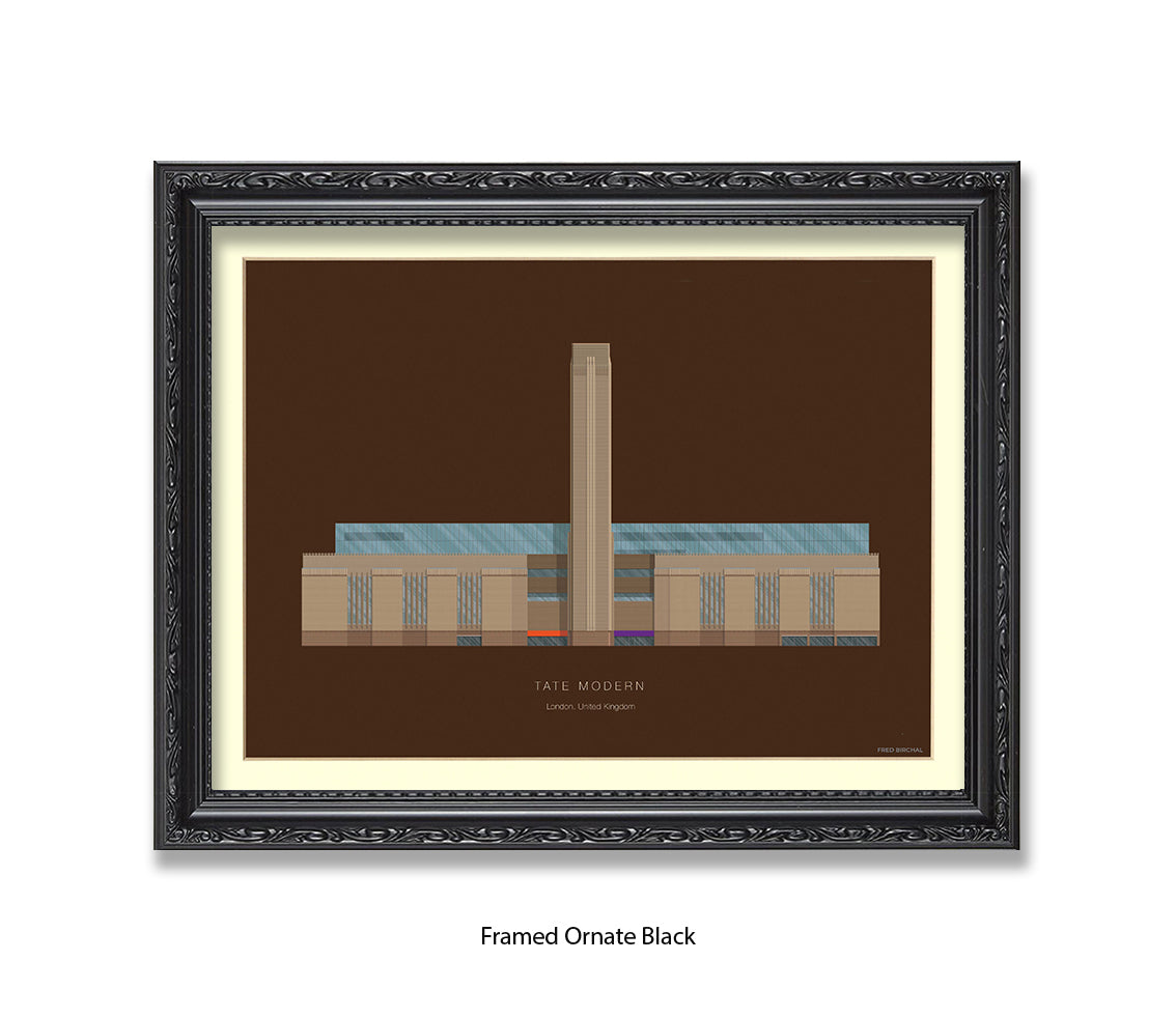 Tate Modern London England - Fred Birchal Art Print