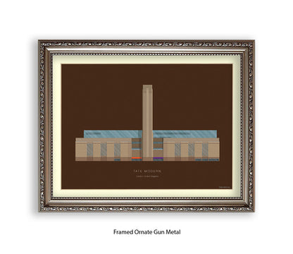 Tate Modern London England - Fred Birchal Art Print