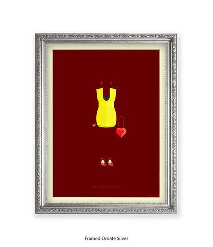 Amy Winehouse Fred Birchal Art Print