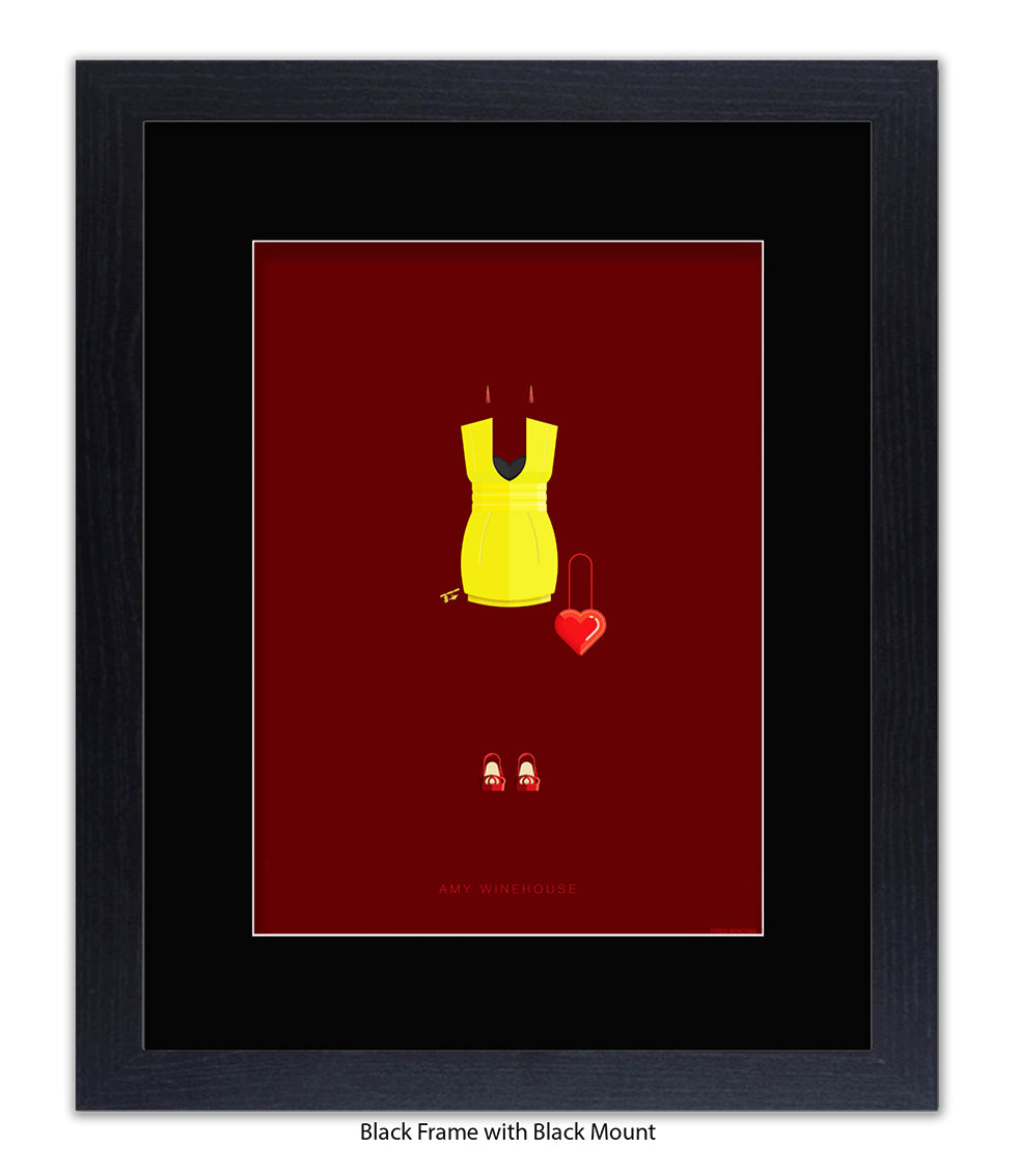 Amy Winehouse Fred Birchal Art Print