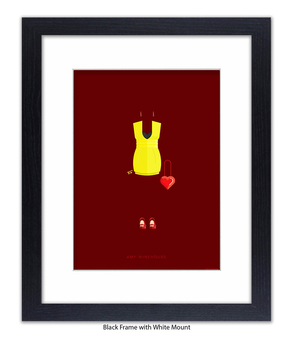 Amy Winehouse Fred Birchal Art Print