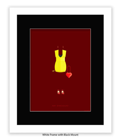 Amy Winehouse Fred Birchal Art Print