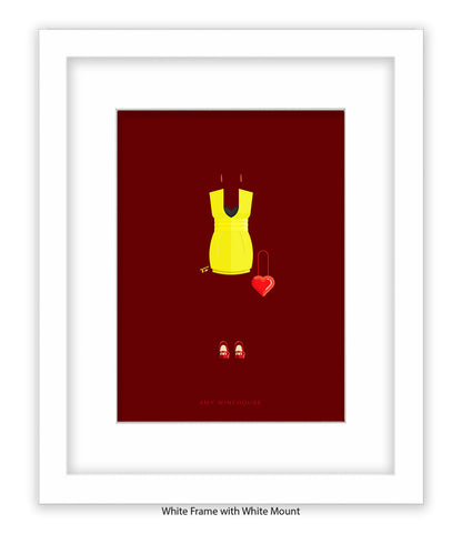 Amy Winehouse Fred Birchal Art Print