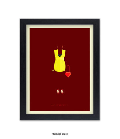 Amy Winehouse Fred Birchal Art Print