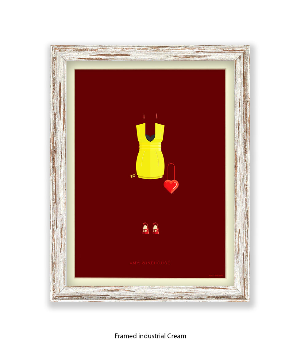 Amy Winehouse Fred Birchal Art Print