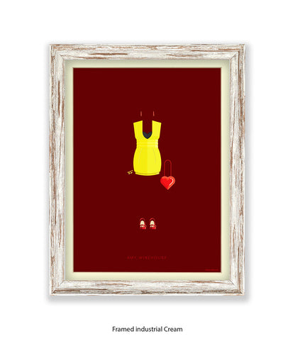 Amy Winehouse Fred Birchal Art Print