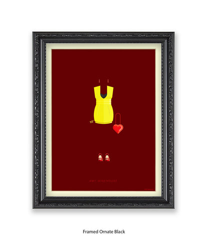 Amy Winehouse Fred Birchal Art Print