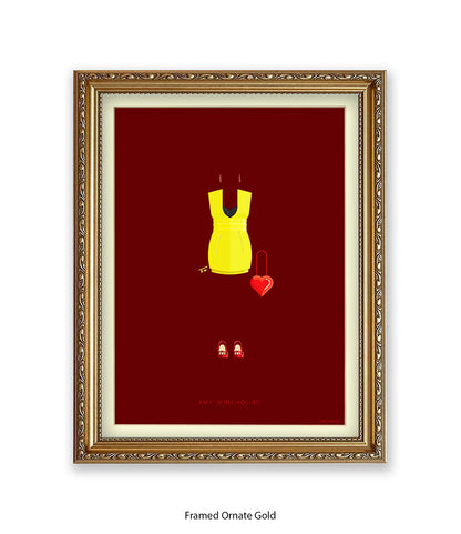 Amy Winehouse Fred Birchal Art Print