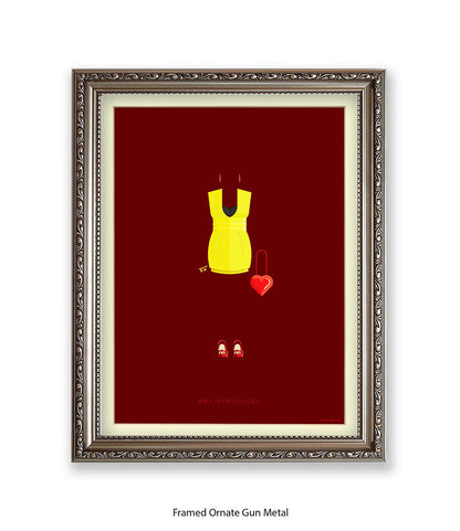 Amy Winehouse Fred Birchal Art Print