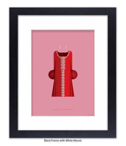 Aretha Franklyn Fred Birchal Art Print