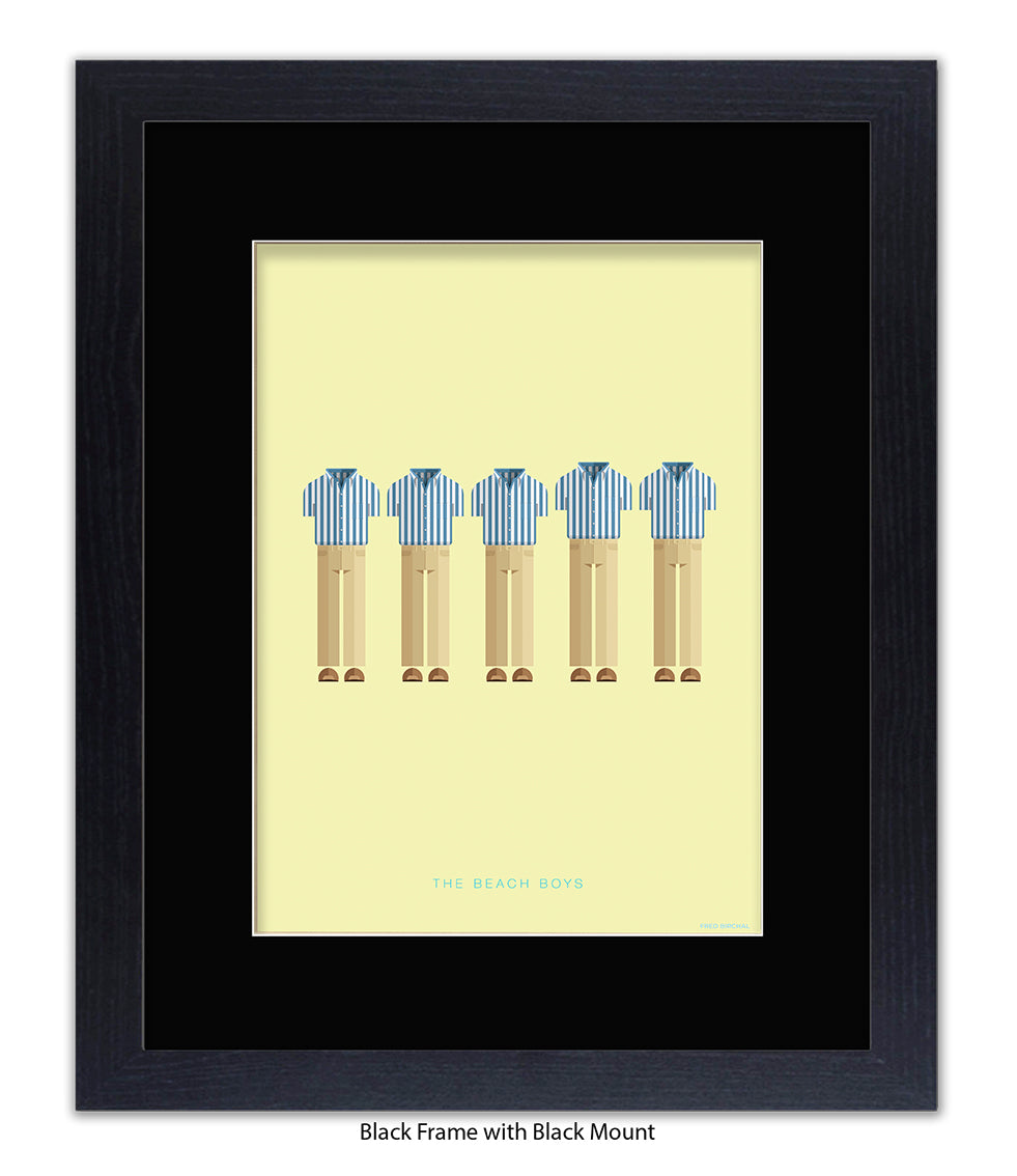 Beach Boys Fred Birchal Art Print
