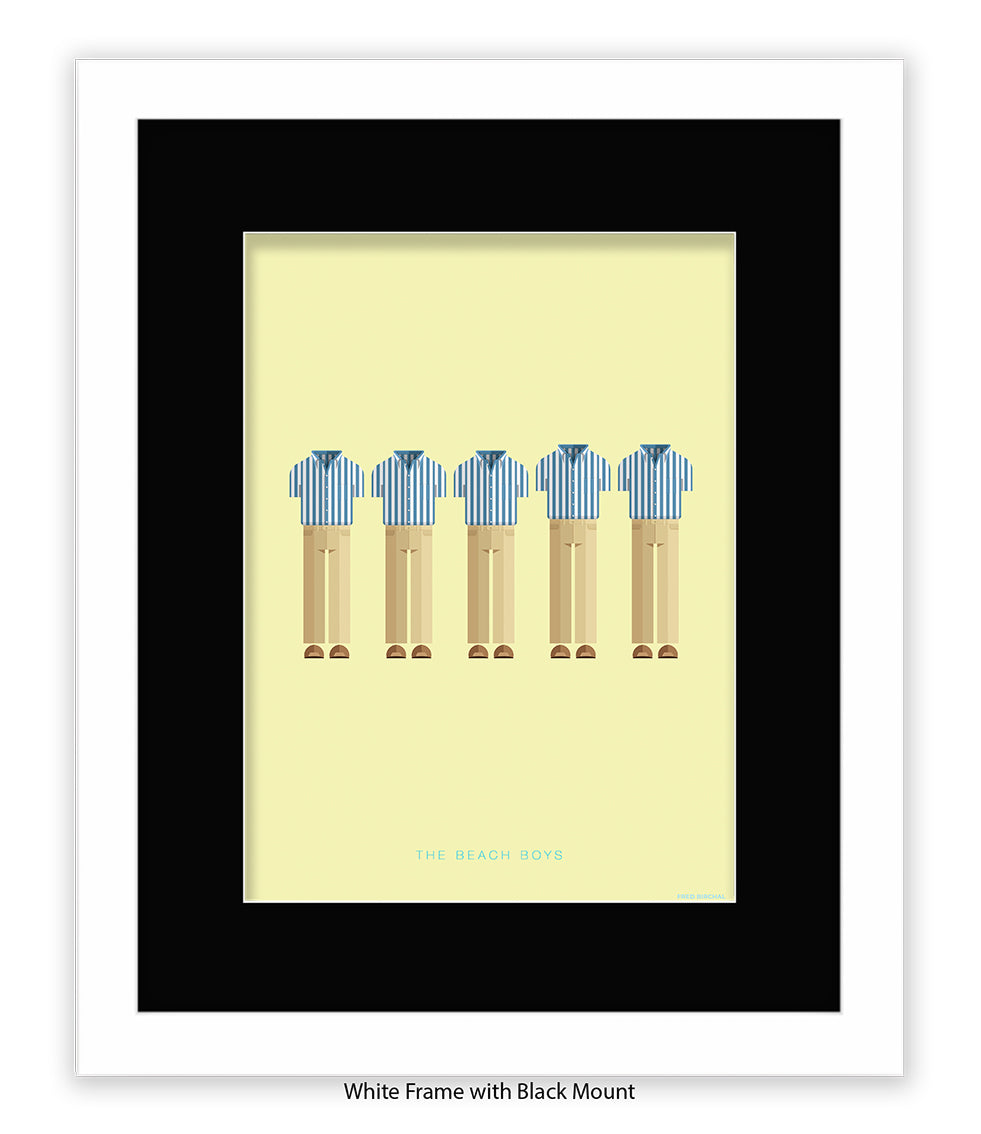 Beach Boys Fred Birchal Art Print