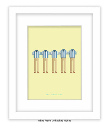 Beach Boys Fred Birchal Art Print