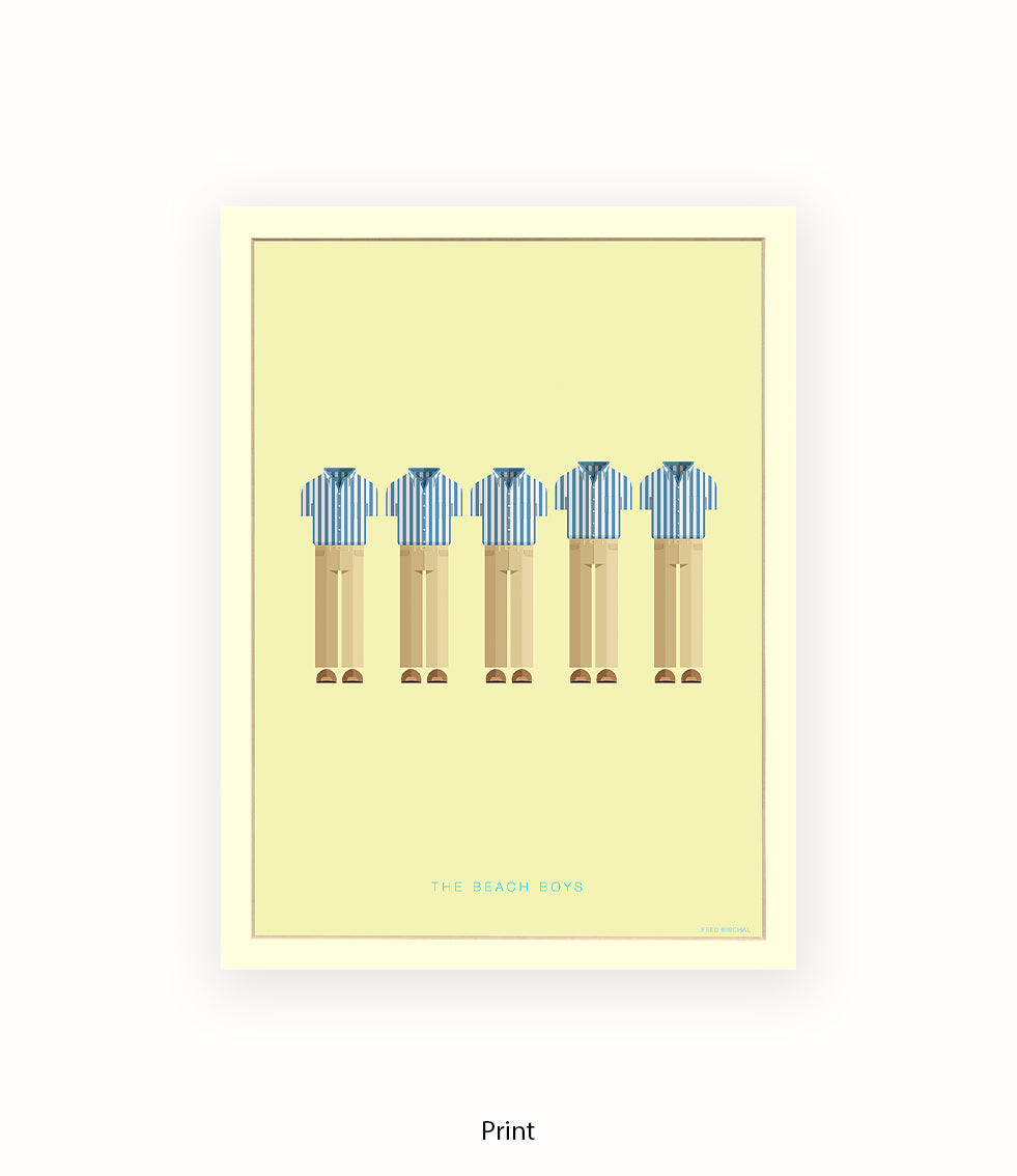 Beach Boys Fred Birchal Art Print