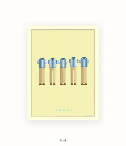 Beach Boys Fred Birchal Art Print
